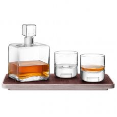 Набор для виски на деревянном подносе cask, 3 предмета LSA International
