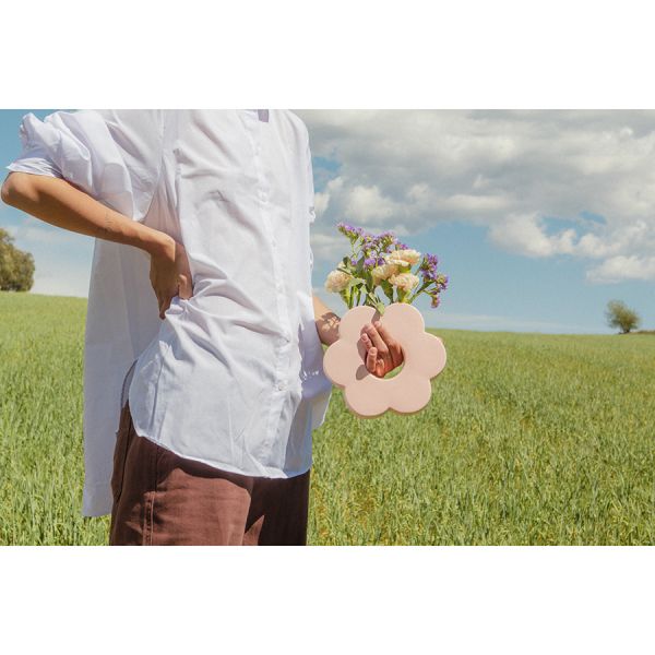 Ваза для цветов daisy, 20 см, розовая Doiy