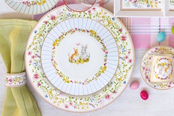 Набор десертных тарелок Пасхальная коллекция 19 см, 4 шт Easy Life
