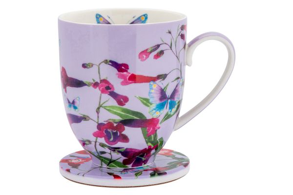 Кружка с подставкой Пенстемоны 0,4 л Maxwell & Williams