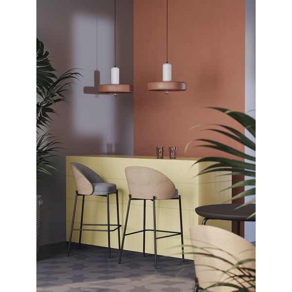 Стул барный cloud, рогожка, грифельно-серый Bergenson Bjorn