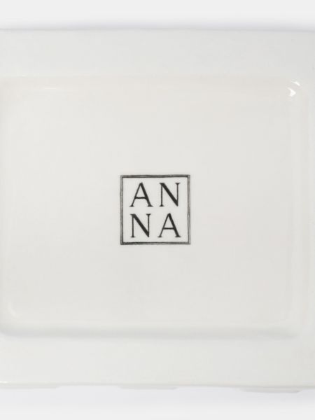 Емкость для хранения 11х16 см, керамика, молочная, Дом с венком, Townlet ANNA LAFARG
