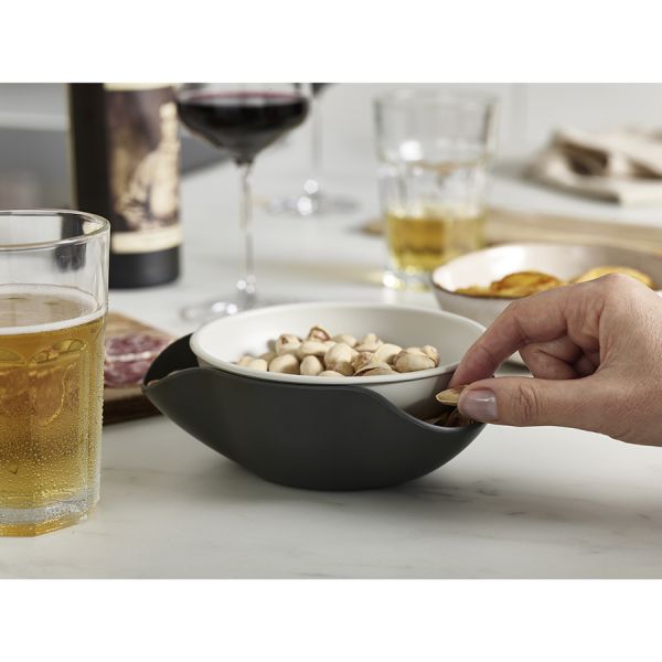 Чаша double-dish серая