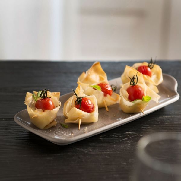 Блюдо Аперитив среднее, цвет: бежевый     (4)     885002