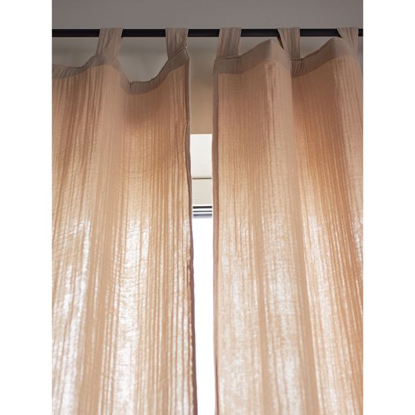 Штора из муслина бежевого цвета из коллекции essential, 150х290 см Tkano