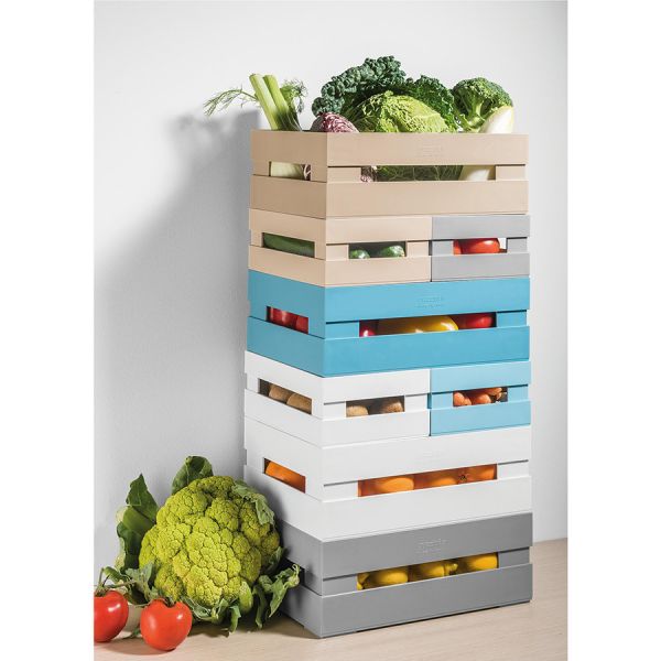 Ящик для хранения Tidy & Store S 22,4х5,4х8,7 см светло-серый Guzzini