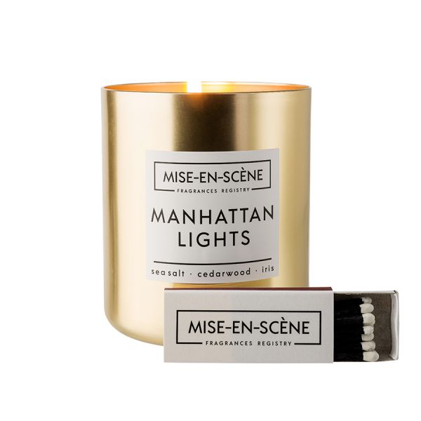 Свеча ароматическая mise en scene manhattan lights 50 ч