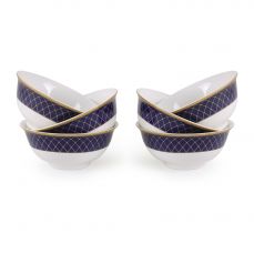 Набор пиал АККУ Аружан из костяного фарфора 6 шт