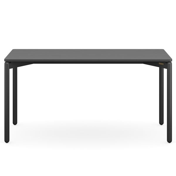 Стол обеденный saga, 75х150 см, темно-серый Latitude