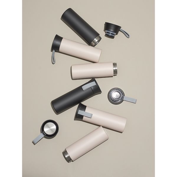 Термокружка keep heat 500 мл, черная Smart Solutions