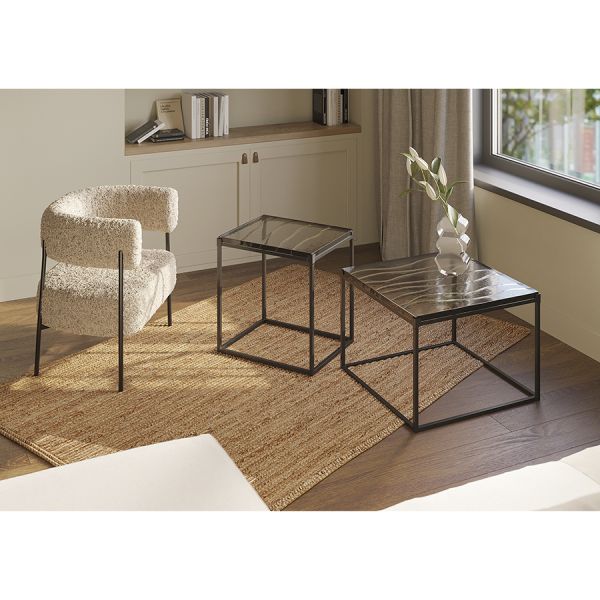 Столик журнальный mayen frosted, 50х41х53 см Bergenson Bjorn