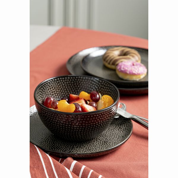 Набор чаш dots, 800 мл, черные, 2 шт Liberty Jones