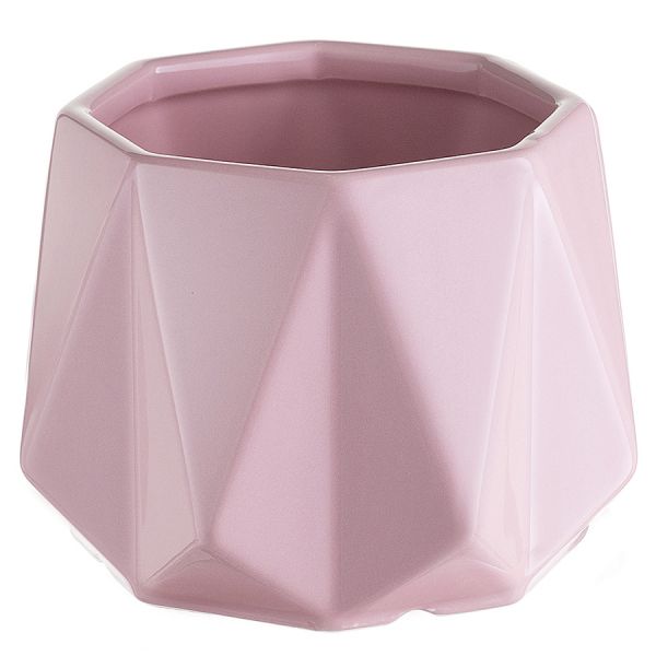 Горшок цветочный rhombus, 12,5 см, розовый Liberty Jones