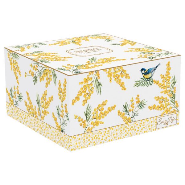 Чашка с блюдцем mimosa, 370 мл Easy Life