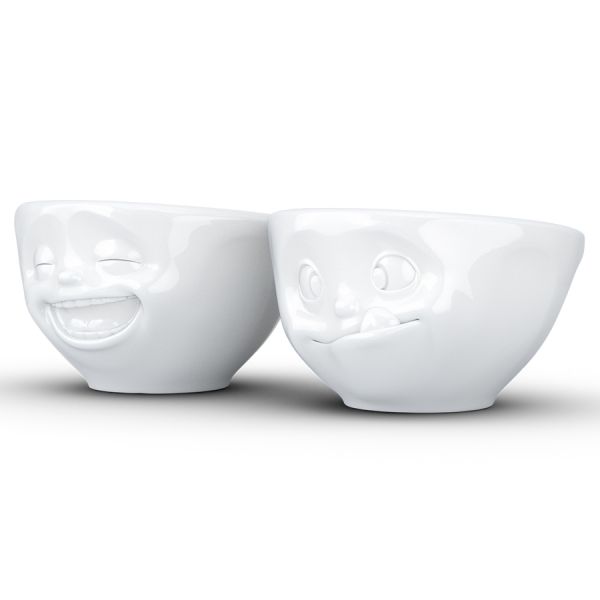 Набор чаш tassen laughing & tasty 100 мл белый 2 шт