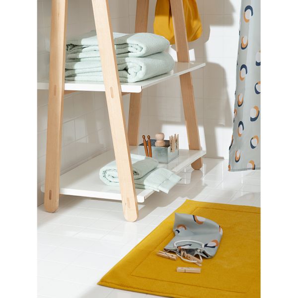 Полотенце для лица мятного цвета из коллекции Essential 30х30 см Tkano