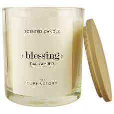 Свеча ароматическая the olphactory, blessing, dark amber, 40 ч Ambientair