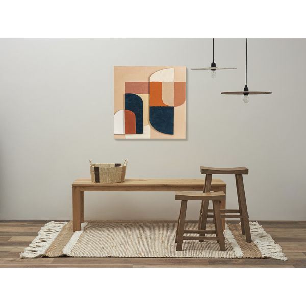 Светильник подвесной vinger, D38х8 см, бежевый Bergenson Bjorn