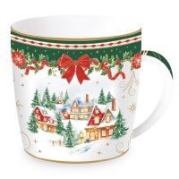 Кружка christmas heritage, village, 350 мл Easy Life Tkano