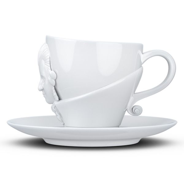 Чайная пара talent wolfgang amadeus mozart 260 мл белая