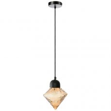 Светильник подвесной frozen light, D20 см, янтарный Bergenson Bjorn