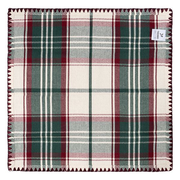 Набор из двух сервировочных салфеток Шотландская клетка из коллекции new year essential 45x45 см Tkano
