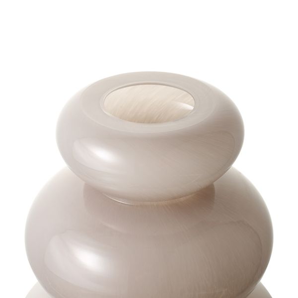 Ваза riverstone, 20 см, жемчужно-серая Bergenson Bjorn