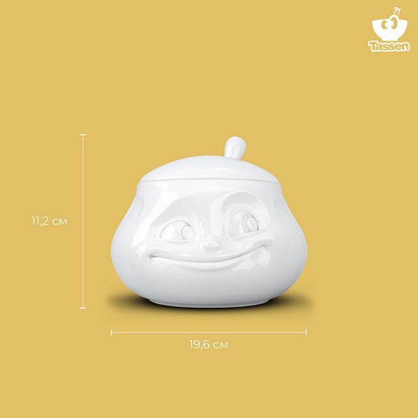 Сахарница tassen sweet 400 мл белая