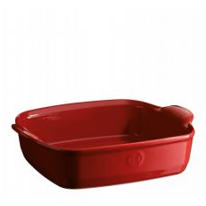 Форма для запекания квадратная 28x23 см, цвет гранат