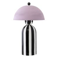 Светильник настольный anniken, D25х38 см, черный/белый/лиловый Bergenson Bjorn