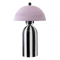 Светильник настольный anniken, D25х38 см, черный/белый/лиловый Bergenson Bjorn
