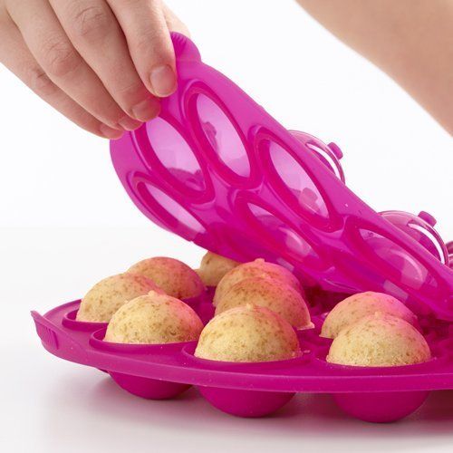 Кейкпоп форма силиконовая маджента Lekue 