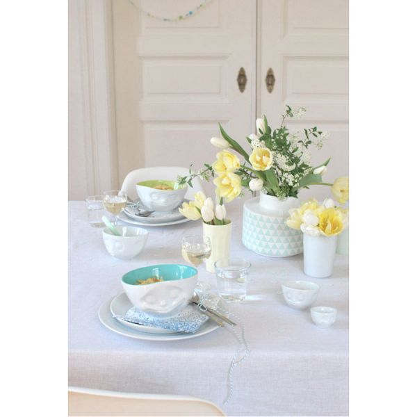 Чаша tassen happy 500 мл белая-нефритовая