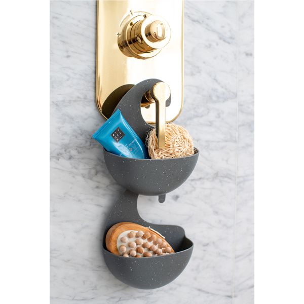 Органайзер для ванной surf organic 27x31.5х8 см молочный