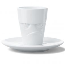 Кофейная пара grumpy, 80 мл, белая Tassen