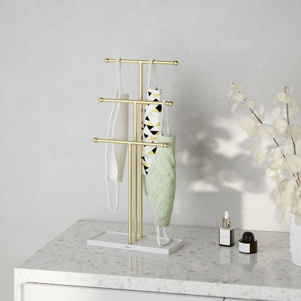 Держатель для украшений trigem, латунь Umbra