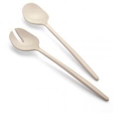 Приборы для салата Tierra бежевые Guzzini