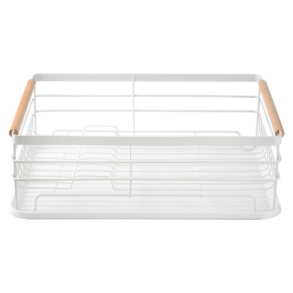 Сушилка для посуды granli 43x30,5x14 см белая Smart Solutions