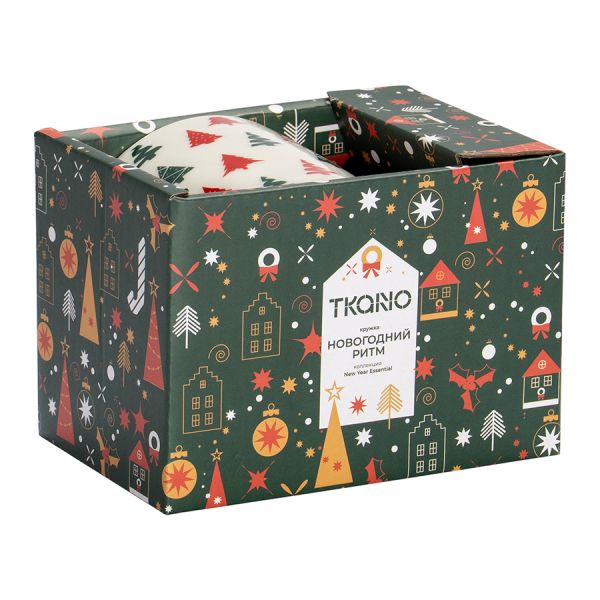 Кружка Новогодний ритм из коллекции new year essential, 345 мл Tkano