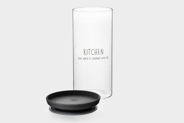 Банка для сыпучих продуктов 1.1 л, стекло/пластик, Special ANNA LAFARG