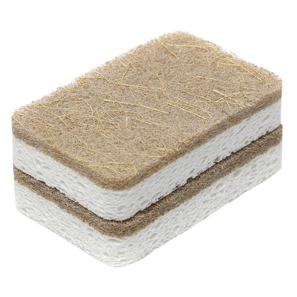Набор губок для посуды из целлюлозы и кокосового волокна eco sponge, 6 шт. Smart Solutions