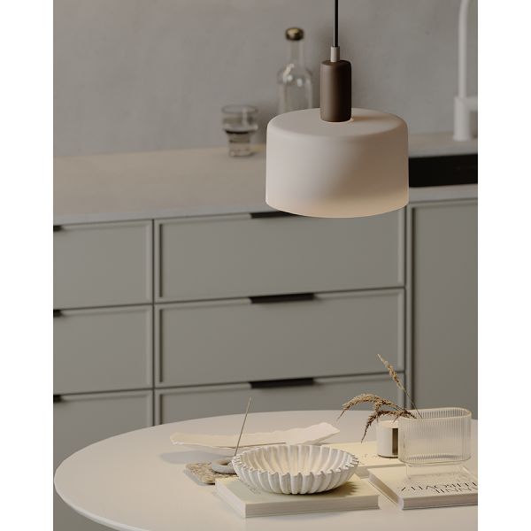 Светильник потолочный juko, D30х32 см, вишневый Bergenson Bjorn