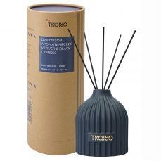 Диффузор ароматический vetiver & black cypress из коллекции edge, 200 мл, тёмно-синий Tkano