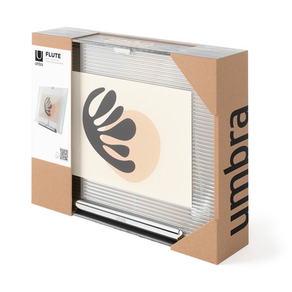 Фоторамка flute, 16х20 см, хром Umbra