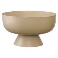 Блюдо на ножке vivlend 25,5 см, бежевое Bergenson Bjorn