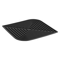 Коврик для сушки посуды dry flex, 34,5х31,5 см, темно-серый Smart Solutions