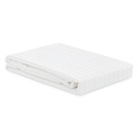 Простыня из страйп-сатина белого цвета из коллекции essential, 240х270 см Tkano TK26-SH0001