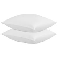 Набор наволочек из плотного сатина белого цвета из коллекции essential, 50х70 см Tkano