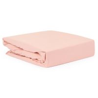 Простыня цвета пыльной розы из органического стираного хлопка из коллекции essential, 240х270 см Tkano