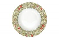 Тарелка суповая Уильям Моррис зелёная, 21,5 см Easy Life